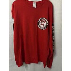2014 Daytona Bike Week Long Sleeve Mens T-Shirt Size XL